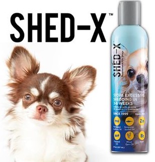 SHED -X DOG DERMAPLEX 8 ONZ