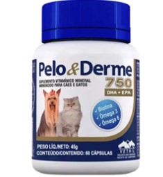 PELO Y DERME 750 60CAP