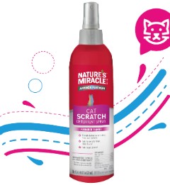 NATURE MIRACLE GATO SPRAY ANTIARAÑAZOS 8 Oz