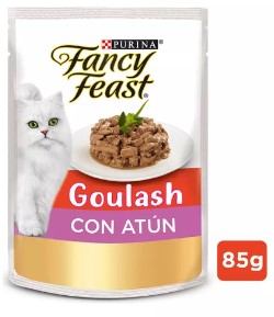 POUCHE FANCY FEAST GOULASH ATÚN 85GR