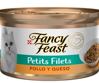 FANCY FEAST PETITS FIL POLL Y QUES X85GR