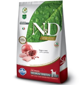N&D PRIME CANINE FRANGO ADULT MEDIUM 2,5KG 