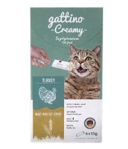 GATTINO CREAMY TURKEY AND MALT X 15 GR - UND 