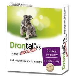 Drontal perro 10 kg caja x 2 tab