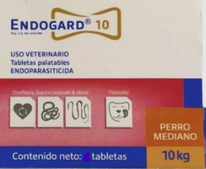 ENDOGARD 10 CAJA X 1 TAB