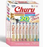 CHURU 20 TUBES (TUNA&SALMON-TUNA&BONITO-TUNA&SHRIMP-TUNA&SEAFOOD)