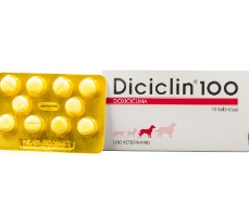 DICICLIN 100 MG CAJA X 10 TAB (DOXICICLINA)