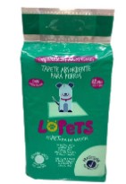 LOPETS TAPETES ABSORBENTES 12 UND