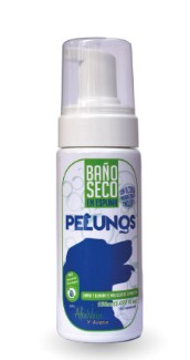 PELUNOS BAÑO SECO EN ESPUMA FCO X 150 ML