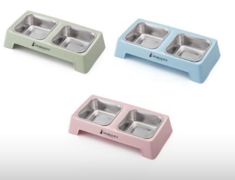 COMEDERO RECTANGULAR DOBLE