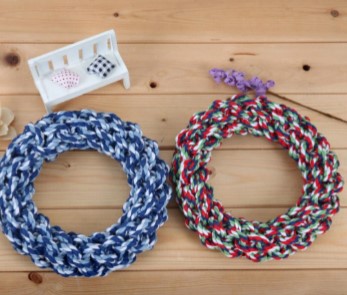 JUGUETE CIRCULO DE ALGODÓN (CALABAZA)