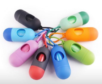 DISPENSADOR CON DOS BOLSAS (CALABAZA)