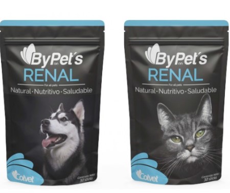 BYPETS RENAL X 30 TABLE COLVET (PERROS Y GATOS)