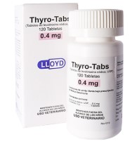 C THYRO-TABS  0.4mg 120 tabletas
