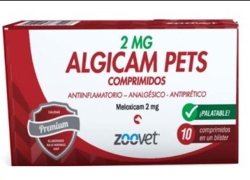 ALGICAM PETS 2MG X UNIDAD (MELOXICAM)