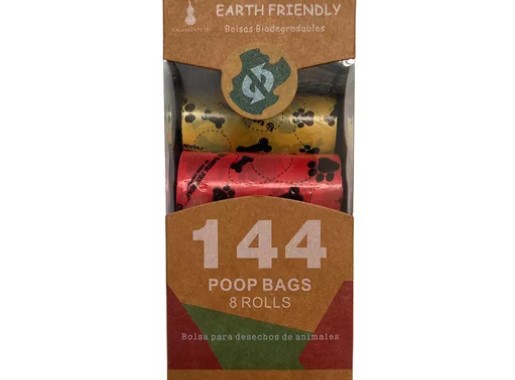 BOLSAS #2 POPO BIODEGRADABLE COLORES X 8 UND (CALABAZA)