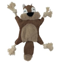 JUGUETE MORDEDOR ARDILLA 28CM (CALABAZA)