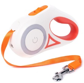 TRAILLA RETRACTIL TOUCH LIGHT 5 METROS (CALABAZA)