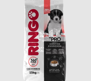 RINGO + PRO CACHORROS X 15 KG