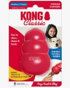 KONG PERRO CAUCHO CLASSIC PORTAPASABOCAS  LARGE