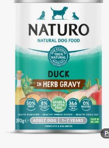 NATURO DOG POUCH DUCK WITH CHICKEN 100G