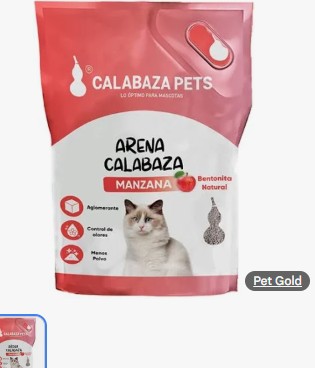 ARENA CALABAZA MANZANA  25KG