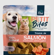 PETIT BITES SALMON X 85 GR