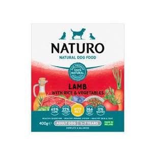 NATURO ADULT LAMB 400 GR