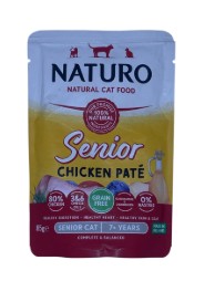 NATURO CAT POUCH SENIOR CHICKEN 85 GR