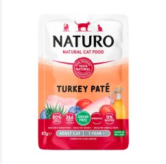 NATURO CAT POUCH TURKEY 85 GR