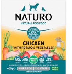 NATURO DOG POUCH CHICKEN GRAVY 85 GR