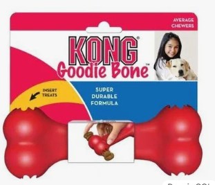 KONG PERRO CAUCHO CLASSIC HUESO SMALL