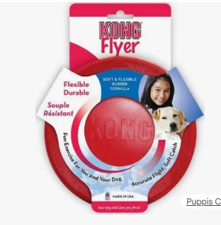 KONG PERRO CAUCHO CLASSIC FRISBEE LARGE