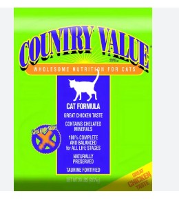 COUNTRY VALUE GATOS (20LB)
