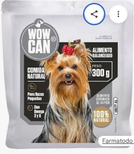 WOWCAN PAVO RAZAS PEQUEÑA 300GR