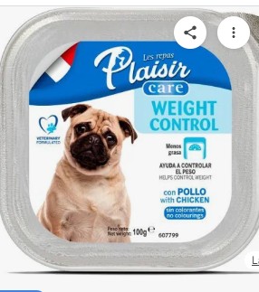 PATE CARE CONTROL DE PESO POLLO (PERRO)