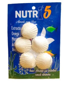 ALIMENTO FIN DE SEMANA PARA PECES X 5 UND