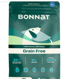 BONNAT GRAIN FREE CANINE ADULT RAZA PEQUEÑA 2KG