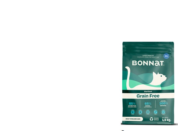 BONNAT FELINE ADULTO STERILIZED 1,5KG