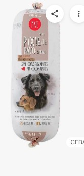 PIXIE DE PAVO PARA PERRO ADULTOS 500G