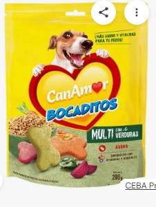 CANAMOR BOCADITOS MULTIVERDURA 200GR