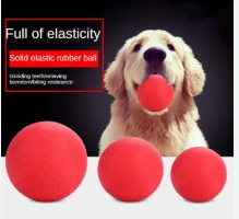 PELOTA MACIZA NITRILO ROJA