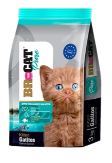 BRforCAT PURE GATITOS - SALMÓN x 1 Kg.