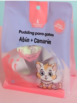 PUDDING PARA GATO ATUN +CAMARON(BOLSA X 10U)