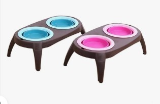 COMEDERO ALTO EN SILICONA PC41(CALABAZA)