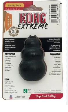 KONG PERRO CAUCHO EXTREME PORTAPASABOCAS SMALL