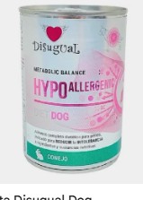 DISUGUAL DOG HYPOALLERGENIC DIET-CONEJO LATA X 400GR