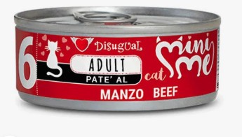 DISUGUAL CAT MINI-ME CARNE 85GR LATA