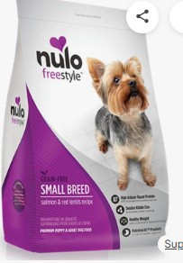 NULO DOG GRAIN FREE SMALL BREED SALMON 4.5LB