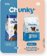 Chunky Adulto Razas Pequeñas x 8 Kilos